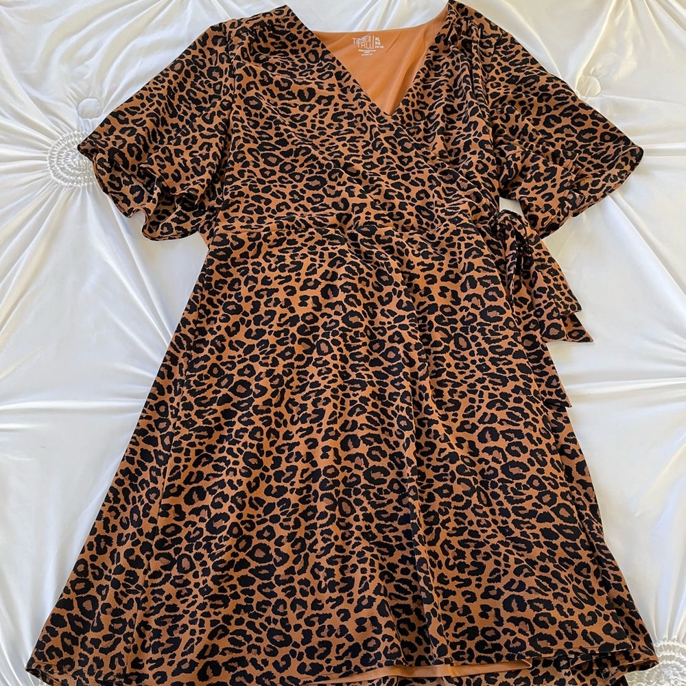 Cheetah Print Dress